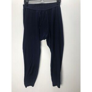 Patagonia Pants Men's  Base Layer Capilene Made in USA Blue Lightweight Sz M